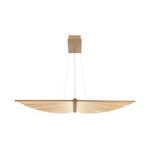 Load image into Gallery viewer, Seraph LED Linear Pendant Light in Gold (Small).