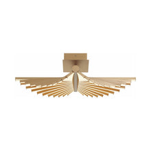 Load image into Gallery viewer, Seraph LED Semi Flush Mount Ceiling Light in Detail.