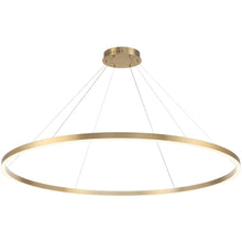 Load image into Gallery viewer, Spunto LED Chandelier in Gold (Large).