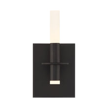Load image into Gallery viewer, Torna LED Bath Wall Light in Black.