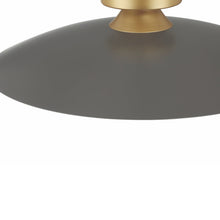 Load image into Gallery viewer, Welsh LED Flush Mount Ceiling Light in Detail.