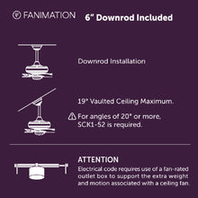 Load image into Gallery viewer, Brawn Indoor / Outdoor LED Ceiling Fan in Detail.