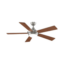 Load image into Gallery viewer, Celano v2 Indoor LED Ceiling Fan in Brushed Nickel.