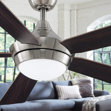 Load image into Gallery viewer, Celano v2 Indoor LED Ceiling Fan in Detail.