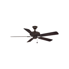 Load image into Gallery viewer, Edgewood Outdoor Ceiling Fan in Dark Bronze (52-Inch).