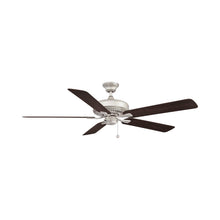Load image into Gallery viewer, Edgewood Outdoor Ceiling Fan in Brushed Nickel (60-Inch).