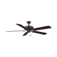 Load image into Gallery viewer, Edgewood Outdoor Ceiling Fan in Dark Bronze (60-Inch).