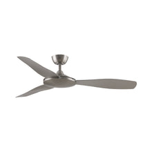Load image into Gallery viewer, GlideAire Outdoor Ceiling Fan in Brushed Nickel.