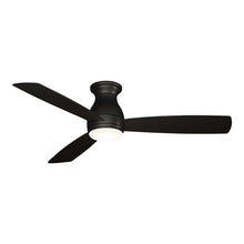 Load image into Gallery viewer, Hugh Outdoor LED Ceiling Fan in Dark Bronze (52-Inch).