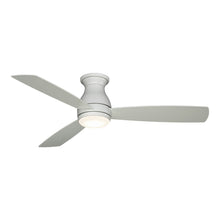 Load image into Gallery viewer, Hugh Outdoor LED Ceiling Fan in Matte White (52-Inch).