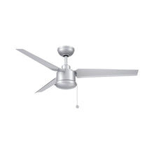 Load image into Gallery viewer, PC/DC Outdoor Ceiling Fan in Silver (Without Light Kit).