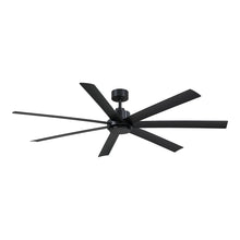 Load image into Gallery viewer, Pendry Indoor / Outdoor Ceiling Fan in Black (72-Inch).