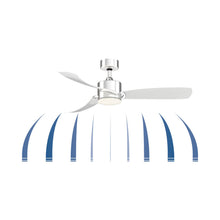 Load image into Gallery viewer, SculptAire Outdoor LED Ceiling Fan in Detail.