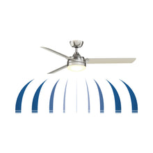 Load image into Gallery viewer, Xeno Damp Outdoor LED Ceiling Fan in Detail.