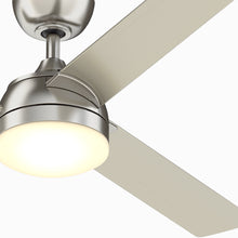 Load image into Gallery viewer, Xeno Damp Outdoor LED Ceiling Fan in Detail.