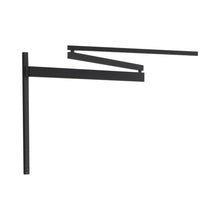 Load image into Gallery viewer, Black Flag LED Wall Light in Detail.