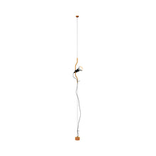 Load image into Gallery viewer, Parentesi Floor Lamp in Orange.