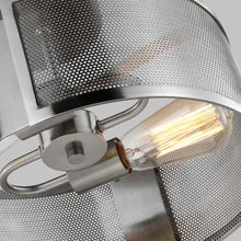 Load image into Gallery viewer, Axel Semi Flush Mount Ceiling Light in Detail.