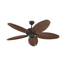 Load image into Gallery viewer, Cruise Outdoor Ceiling Fan in Romance Bronze.