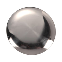 Load image into Gallery viewer, Discus Fan Blanking Plate in Brushed Steel.