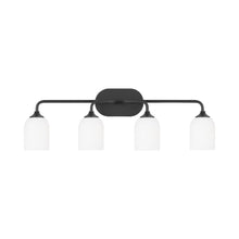 Load image into Gallery viewer, Emile Bath Vanity Light in Midnight Black (Extra Large/Not Included).