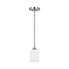 Load image into Gallery viewer, Emile Pendant Light in Brushed Steel (Not Included).