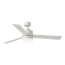 Load image into Gallery viewer, Era Outdoor LED Ceiling Fan in Matte White (52-Inch).