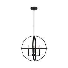 Load image into Gallery viewer, Exmoore Pendant Light in Midnight Black.