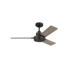 Load image into Gallery viewer, Jovie Outdoor Ceiling Fan in Aged Pewter/Light Grey Weathered Oak (44-Inch).