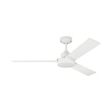 Load image into Gallery viewer, Jovie Outdoor Ceiling Fan in Matte White (52-Inch).
