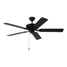 Load image into Gallery viewer, Linden Ceiling Fan in Midnight Black (52-Inch).