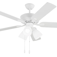 Load image into Gallery viewer, Linden LED 3 Ceiling Fan in Detail.