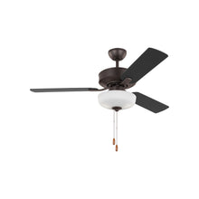 Load image into Gallery viewer, Linden LED Ceiling Fan in Bronze (48-Inch).