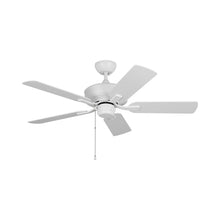 Load image into Gallery viewer, Linden Outdoor Ceiling Fan in Matte White.