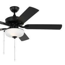 Load image into Gallery viewer, Linden Outdoor LED Ceiling Fan in Detail.