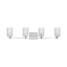 Load image into Gallery viewer, Parker Bath Vanity Light in Chrome (4-Light).