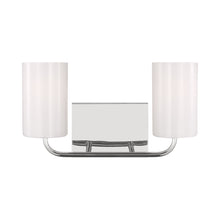 Load image into Gallery viewer, Rhett Bath Vanity Light in Chrome (Medium/Not Included).