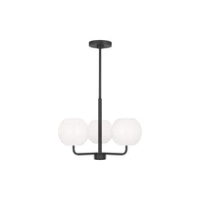 Load image into Gallery viewer, Rory Chandelier in Midnight Black (Small/Not Included).
