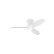 Load image into Gallery viewer, Titus Hugger Outdoor LED Ceiling Fan in Matte White (44-Inch).