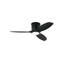 Load image into Gallery viewer, Titus Hugger Outdoor LED Ceiling Fan in Midnight Black (44-Inch).