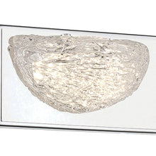 Load image into Gallery viewer, Modern Ice LED Bath Wall Light in Detail.