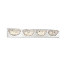 Load image into Gallery viewer, Modern Ice LED Vanity Wall Light (4-Light).
