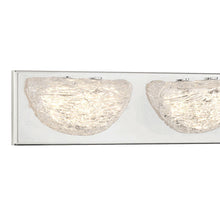 Load image into Gallery viewer, Modern Ice LED Vanity Wall Light in Detail.
