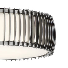 Load image into Gallery viewer, Night Moves LED Semi Flush Mount Ceiling Light in Detail.