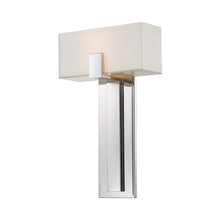 Load image into Gallery viewer, P1704 Wall Light in Polished Nickel.