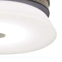Load image into Gallery viewer, Tauten LED Flush Mount Ceiling Light in Detail.