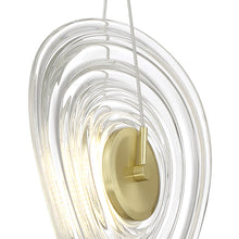 Load image into Gallery viewer, TOPKNOT LED Pendant Light in Detail.