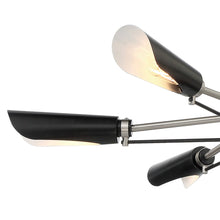 Load image into Gallery viewer, Turbine Chandelier in Detail.