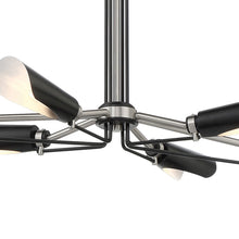 Load image into Gallery viewer, Turbine Linear Pendant Light in Detail.