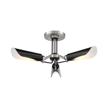 Load image into Gallery viewer, Turbine Semi Flush Mount Ceiling Light.